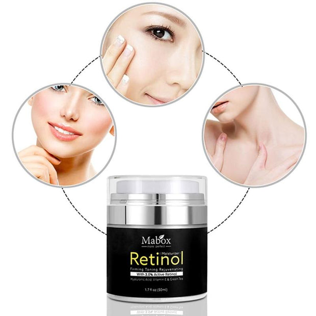 Vitamin C Whitening Shrinking Pores Firming Cream Retinol 2.5% Moisturizing Whitening Lotion Cream