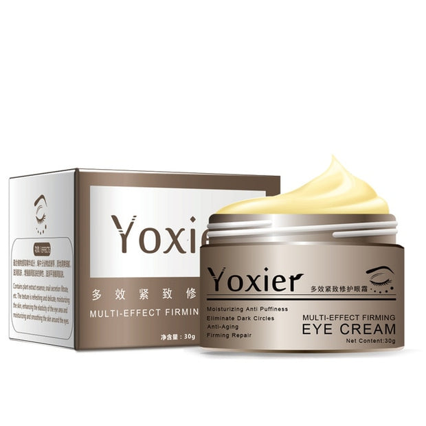 Yoxier Snail Eye Cream Face Cream Anti-aging Remove Eye Bag Lifting Firming Fine Lines  Facial Skin Care  Buy 2 Get 1 Free Gift
