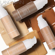 Langmanni 30ml Liquid Foundation Soft Matte Concealer 13 Colors Primer Base Professional Face Make up Foundation Contour Palette