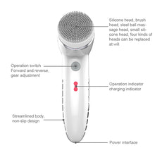 Load image into Gallery viewer, 4 in 1 Facial Cleansing Brush
