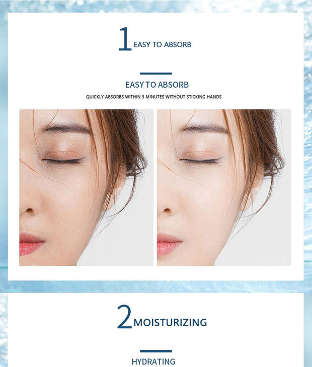 LAIKOU Hyaluronic Acid Sleeping Face Mask Moisturizing Oil Control Shrink Pores Wash-off Face Mask Whitening Skin Care