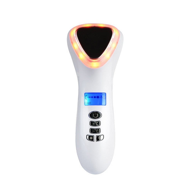 Ultrasonic Cryotherapy Face Slimming Device