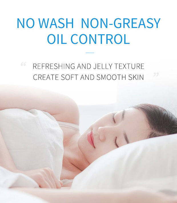 LAIKOU Seaweed Sleeping Facial Cream Deep Moisturizing Oil Control Shrink Pores Wash-off Day Cream Anti-aging Skin Care 120g