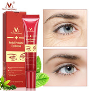 MeiYanQiong Eye Cream Peptide Collagen Serum Anti-Wrinkle Anti-Age Remover Dark Circles Eye Care Anti Puffiness And Bags