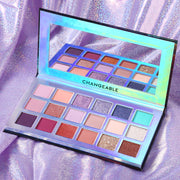 Changeable  Bubble Nebula 18 Colors Eyeshadow Makeup Palette Stunning Multi-reflective Shimmer Glitter Eye Shadow