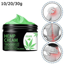 Load image into Gallery viewer, Relief Back Muscle Pain Sprain Arthritis Pain Hemp Soothing Cream for Pain Relief Anxiety Sleep Anti Inflammatory Extract
