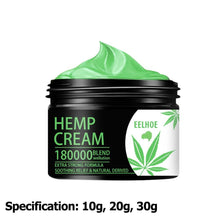 Load image into Gallery viewer, Relief Back Muscle Pain Sprain Arthritis Pain Hemp Soothing Cream for Pain Relief Anxiety Sleep Anti Inflammatory Extract
