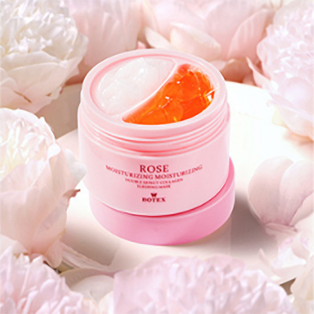 Rose Collagen Protein Honey Sleeping Mask Combination  Moisturizing No Wash Apply Mask  Brighten Skin Shrink  Pores