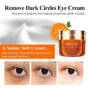 BREYLEE Vitamin C Whitening Face Serum Facial Cream Mask Fade Freckles Spots Melanin Eye Cream Remove Dark Circles Skin Care
