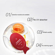 3.5G * 5Pcs Sleep Mask Deep Moisturizing Hydrating Shrinking Pores Brightening Skin Tone No-Clean Egg Mask Face Skin Care