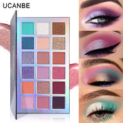 UCANBE 3pcs/lot Twilight+Aromas+Nebula 18 Color NUDE Eyeshadow Makeup Palette Glitter Shimmer Matte Pigment Eye Shadow Cosmetics