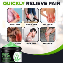 Load image into Gallery viewer, Relief Back Muscle Pain Sprain Arthritis Pain Hemp Soothing Cream for Pain Relief Anxiety Sleep Anti Inflammatory Extract
