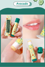 Load image into Gallery viewer, 1 Pcs Moisture Lip Balm Long-lasting Fruits Flavor Honey Moisturizing Hyaluronic Lipsticks Anti Aging Skin Make Up Lip Care
